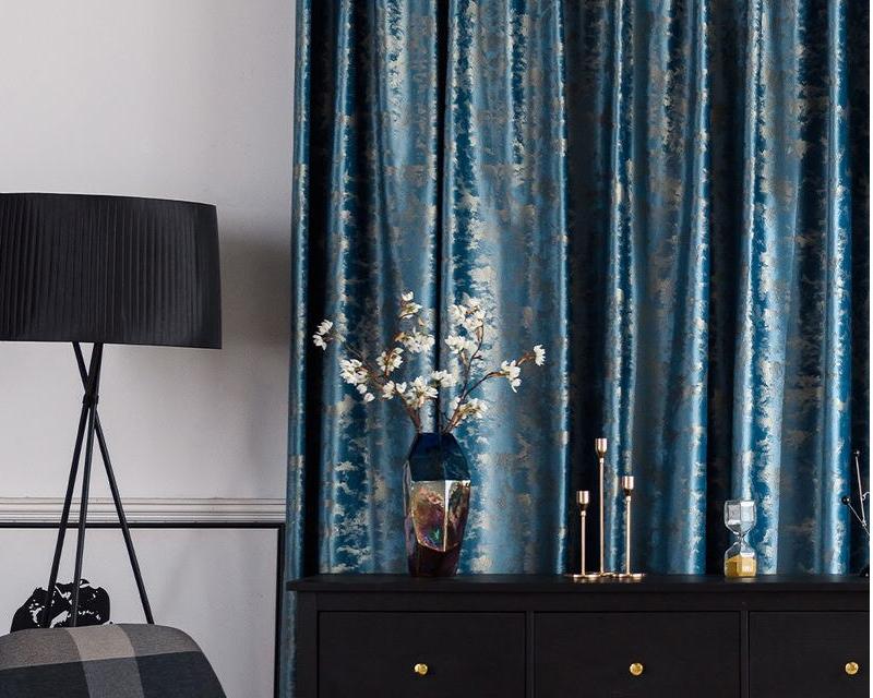 Navy Blue Blackout Curtains For Bedroom