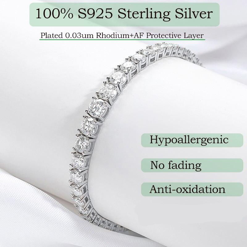 Sterling Silver Bracelets For Women