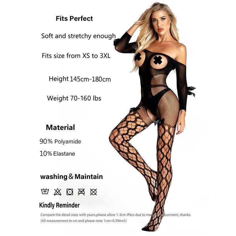 Crotchless Bodysuit | Body Stockings Lingerie