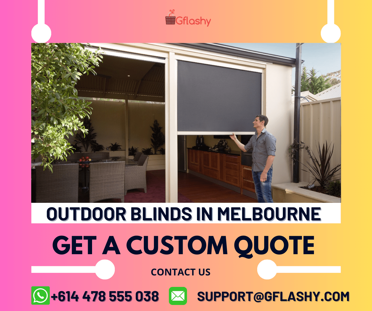 Outdoor Blinds in Melbourne