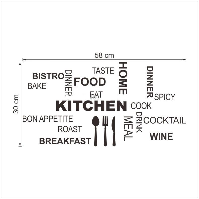 Removable Wall Decals For Kitchen