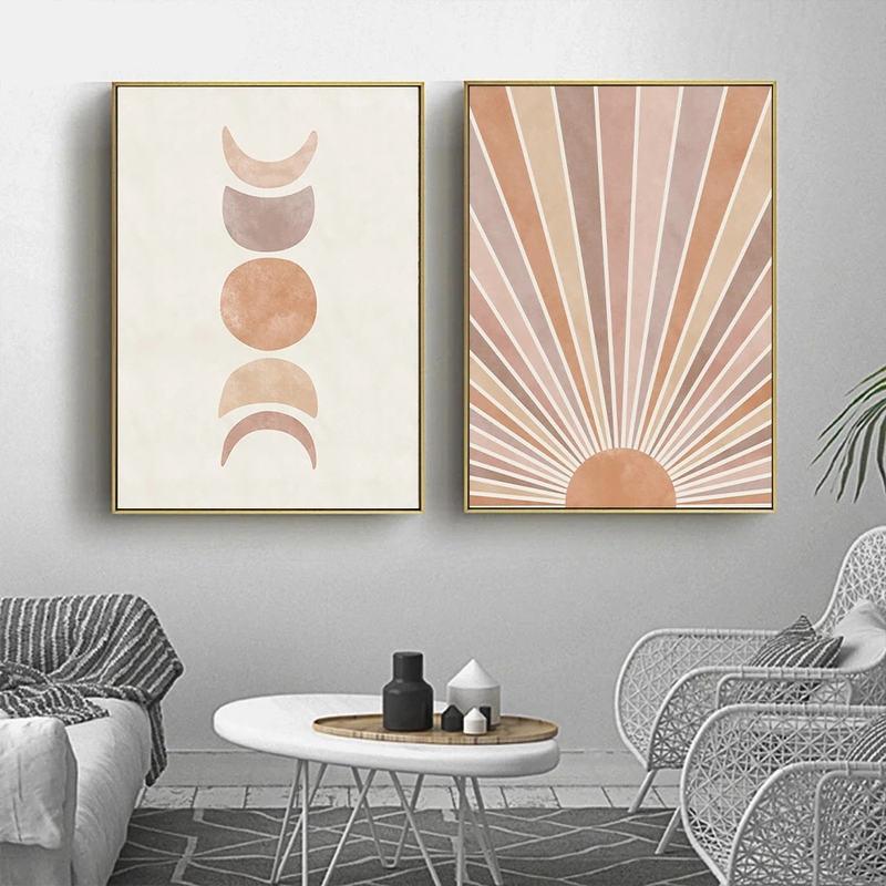 Abstract Sun Wall Art