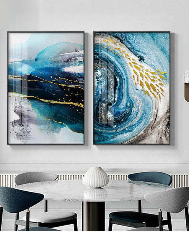 Abstract Watercolor Wall Art