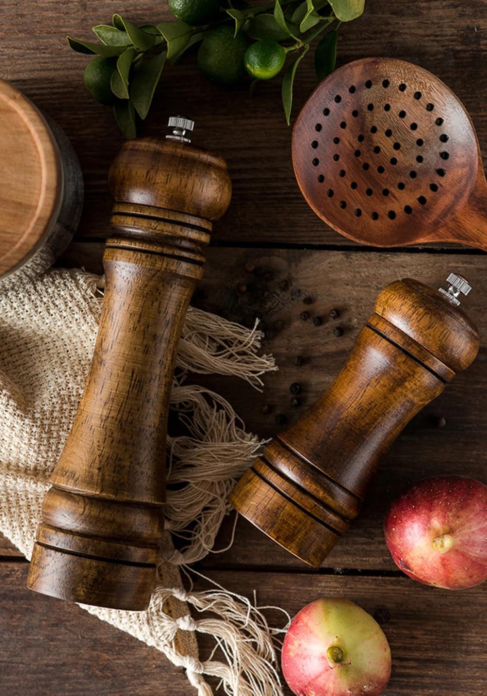 Wooden Salt And Pepper Grinders | Buy Salt & Pepper Grinder