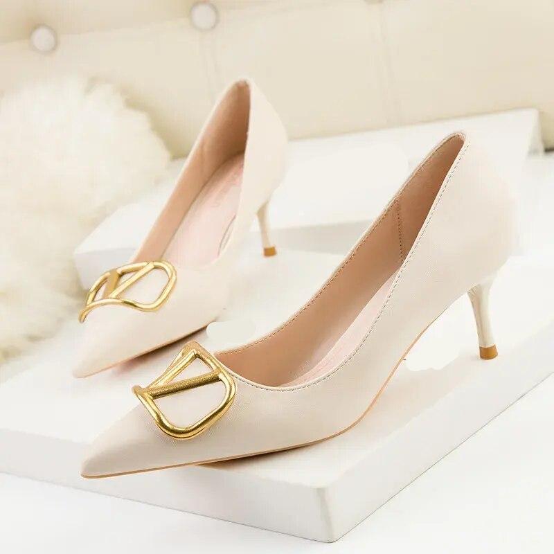 Nude Shoes For Wedding | Low Heel Shoes