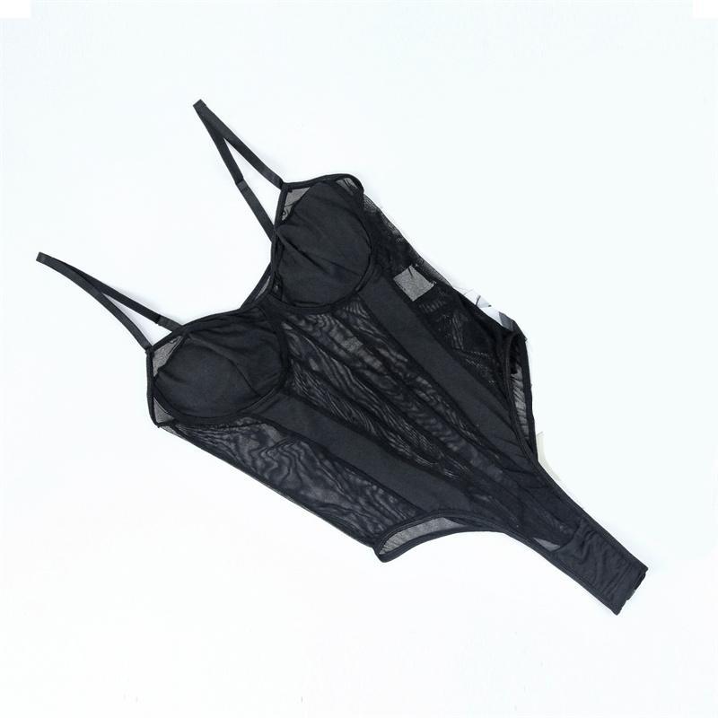 Black Corset | Lace Corset Bodysuit