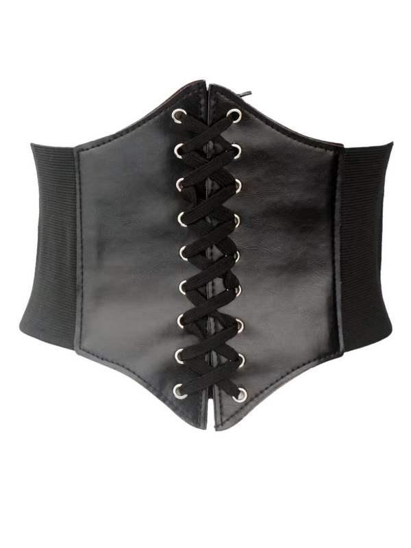 Leather Corset Belt | Waist Bustier