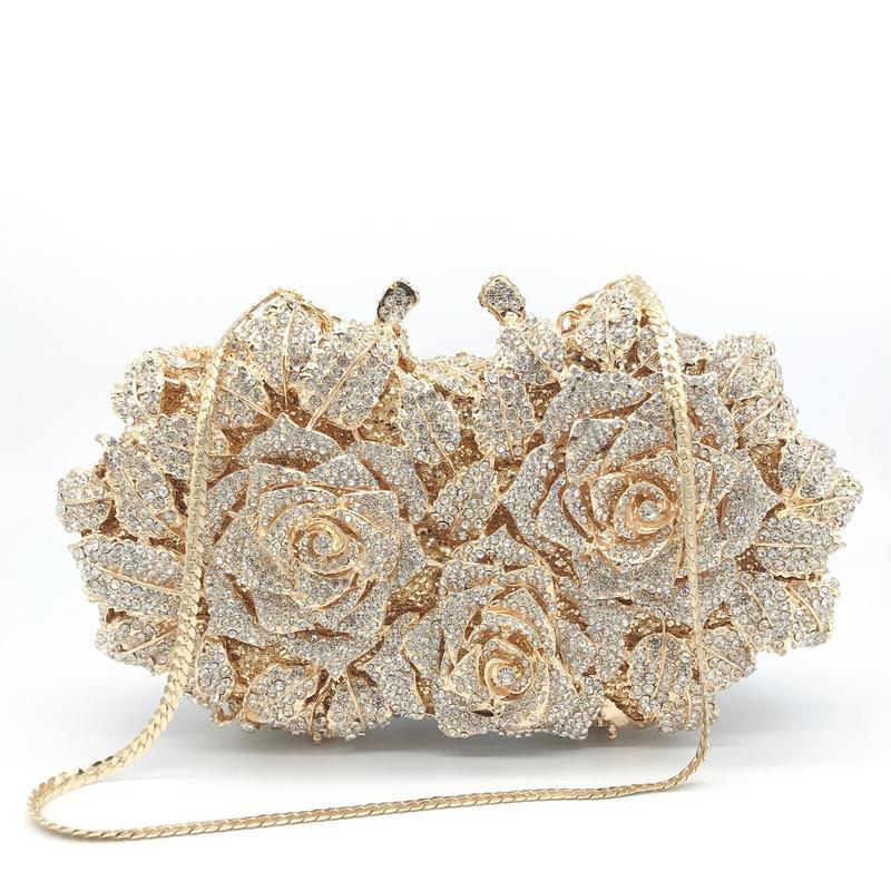 Crystal Women's Clutch | Evening Bag | Luxury Banquet Handbag | Wedding Bag