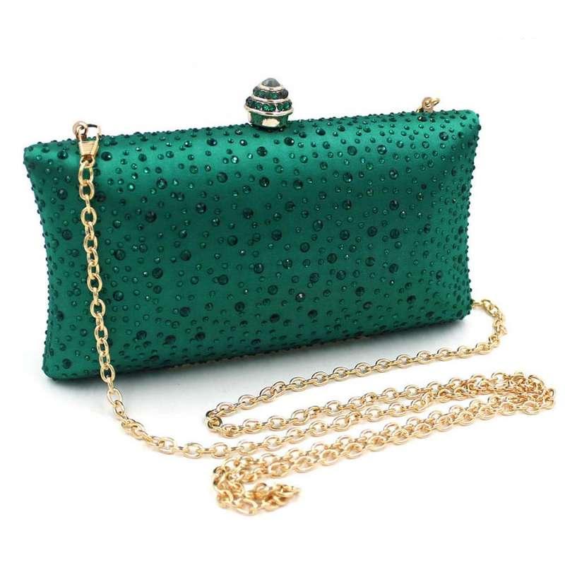 Women Clutch Bag | Shoulder Bag | Evening Bag | Clutch With Rhinestone