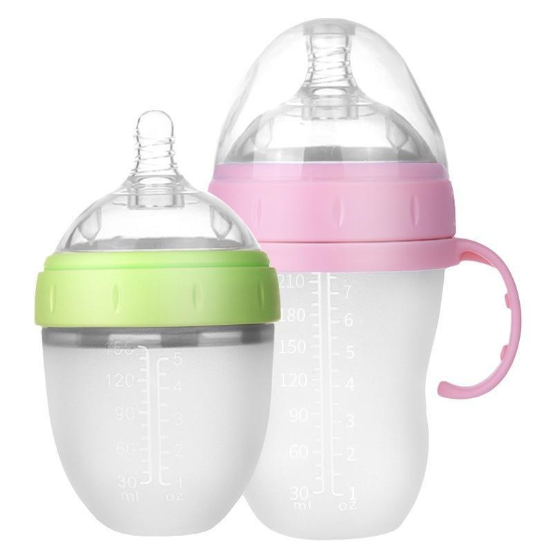 Baby Bottle | Wide Mouth Silicone Baby Bottle | Baby Nano Silicone Bottle