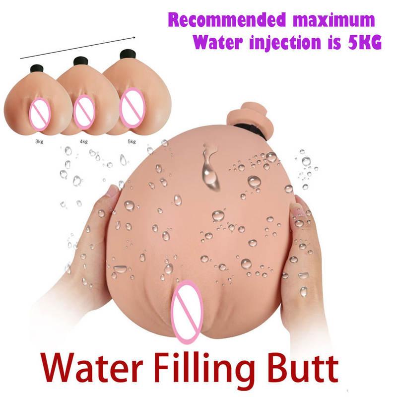 Inflatable Realistic Vagina | Water Filled Sex Toy | Mini Doll Male Masturbator